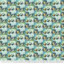 Raven's Call-Border Stripe Teal/Multi DP28946-66