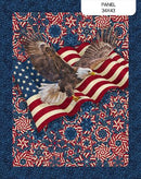 Stars & Stripes 14-36" Panel Navy/Multi DP29040-49