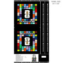 FIFA-24" Bag Panel Black/Multi FIFAC109-99