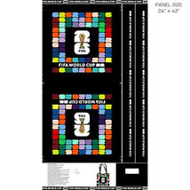 FIFA-24" Bag Panel Black/Multi FIFAC109-99