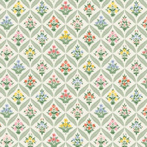 Dahlia-Estee Garden Cream/Multi RP1602-CM1