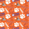 NCAA-Clemson Tone On Tone Cotton CLEM-1178