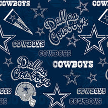 NFL Dallas Cowboys Cotton Print 14443-D