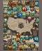National Parks-36" USA Vertical Map Poster Panel PD15090-PANEL