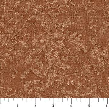 Natural Elements-Tonal Leaves Rust 27861-37