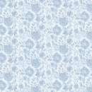 Nature's Serenade-Tonal Floral-Blue W105-026-510