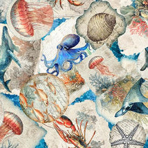 Nauticus-Sea Creatures Overlapping Patches Ocean 2600-32051-B