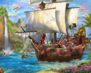 Never Land Voyage Disney 36in Panel DS-2280-6C-1