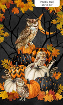 Night Owl-26" Panel Charcoal Multi DP28842-96