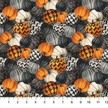 Night Owl-Packed Pumpkins Charcoal Multi DP28848-96