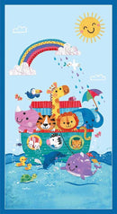 Noah & Friends-24" Panel Cobalt 4588P-77