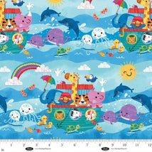 Noah & Friends-Noah's Ark Blue 4578-17