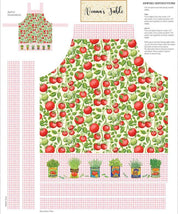 Nonna's Table-37" Nonna's Apron Cream DDC12902-CREM-D