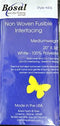 Nonwoven Fusible Mediumweight Interfacing 20in x 36in 416B