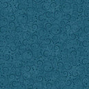 Nordic Holiday Village-Mini Swirls Blue 3609-77