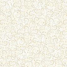 Nordic Holiday Village-Mini Swirls Cream 3609-44