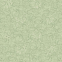 Nordic Holiday Village-Mini Swirls Light Sage 3609-16