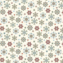 Nordic Holiday Village-Snowflakes Cream Multi 3605-11