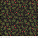 Northern Christmas-Whimsical Trees Black C17832-BLACK