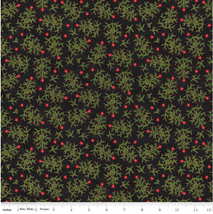 Northern Christmas-Whimsical Trees Black C17832-BLACK