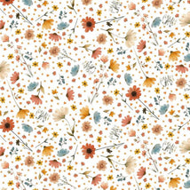 Nursery Rhyme Time-Ditsy Flowers Ivory 4843-41