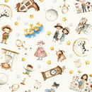 Nursery Rhyme Time-Nursery Rhyme Characters Ivory 4844-41