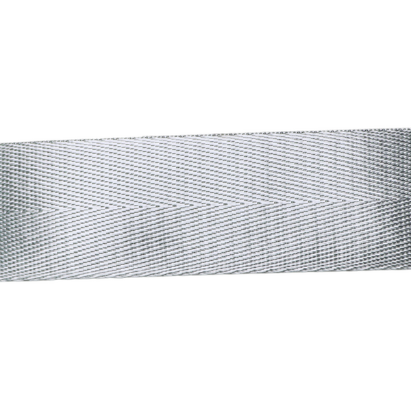 1 1/2in Poly/Nylon Herringbone Webbing Slate Grey 38MM-8