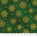 O'Christmas Tree-Snowflakes Green Multi 28960M-74