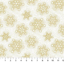 O'Christmas Tree-White Snowflakes White 28963M-10