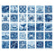 Ocean Blues-36" Nautical Motif Patches Panel Blue 2600-30855-B