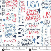 Oh Say Can You Sew-White A-10006-L