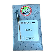 Organ Titanium Quilting Machine Needle Size 18/110 HLX5PD18