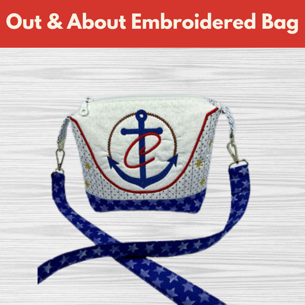 Out & About Embroidered Bag** Thurs 01/09 9:30am-4:00pm (bring lunch)