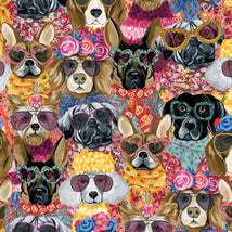 Top Dogs - Packed Fashionista Dogs-Multi YVETTE-CD4179-MULTI