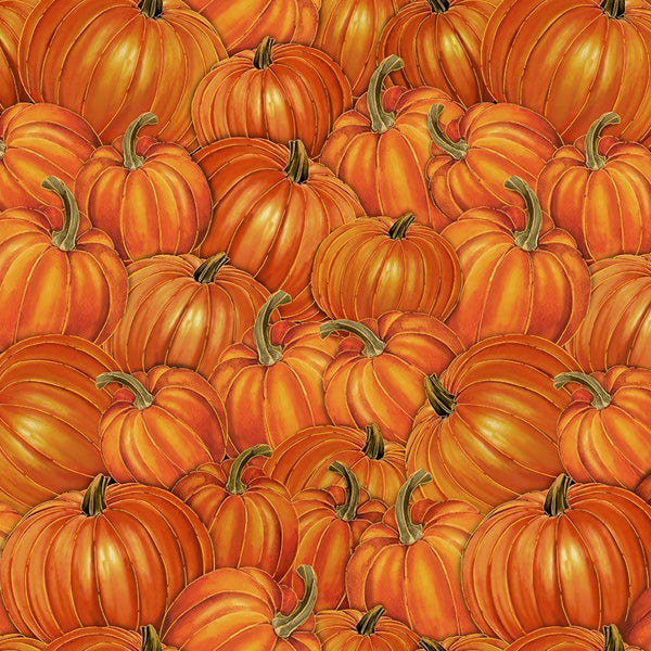 Packed Pumpkin Metallic-Orange HARVEST-CM3643-ORANGE