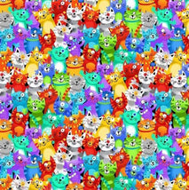 Packed Rainbow Cats-Multi GAIL-CD3336-MULTI