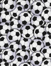 Fitness Fanatic - Packed Soccer Balls GAIL-CD4820-White