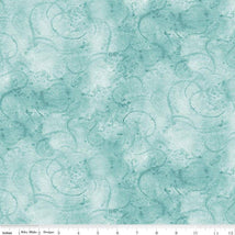 Painter's Watercolor Swirl-Aqua C680-AQUA