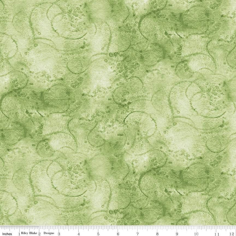 Painter's Watercolor Swirl-Sage C680-SAGE
