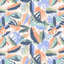 Aloha - Palm Leaves-White STELLA-DCJ3382-WHITE