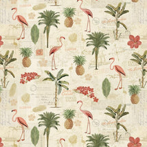 Palm Paradise-Vintage Illustrations Cream 66240302-01