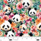 Panda Paradise-Sage 3976-66