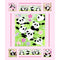 Panda Party-36" Panel Pink SB20425-520