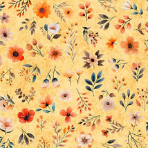 Pandaland-Small Floral Lt Orange 2900-31914-O