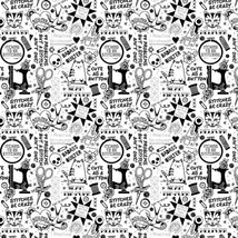 Quilty Helpurrs - Pardon My Puns-White STELLA-DPJ3352-WHITE