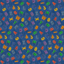 Patch Perfect-Alphabet Toss Dark Blue 12026143