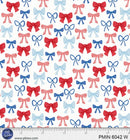 Patriotic Minis-Patriotic Bows White PMIN-06042-W