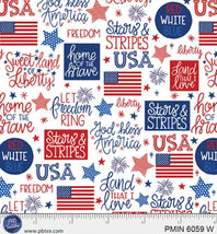 Patriotic Minis-Patriotic Pride White PMIN-06059-W