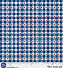Patriotic Minis-Star Plaid Dark Blue PMIN-06049-DB