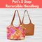 Pat's 5 Step Reversible Handbag* Mon 08/12 1:00pm-4:00pm